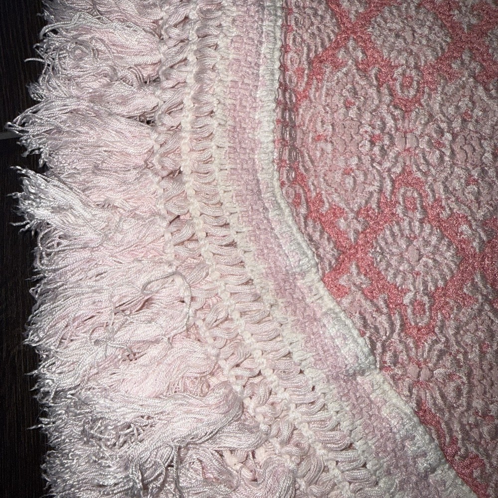 SEARS VINTAGE MID CENTURY BELLISSIMO ITALIAN BROCADE TWIN/FULL BEDSPREAD 78x87" - Picture 11 of 15